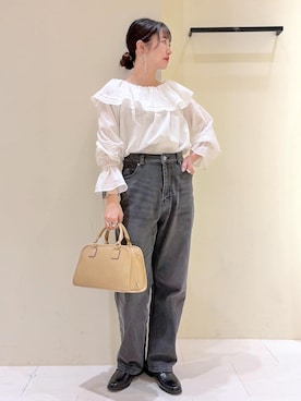 NACHIさん（レディース・155cm）の春コーディネート