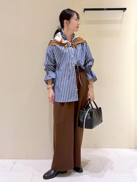 NACHIさん(レディース・155cm)の秋コーディネート