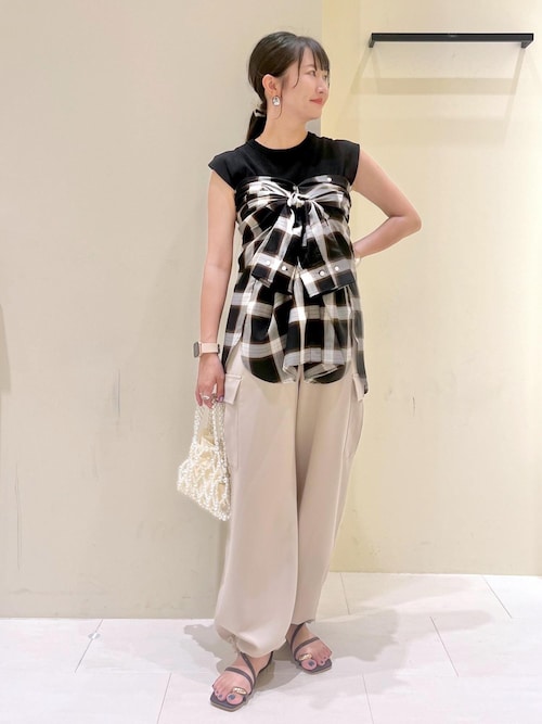 【未使用タグ付美品】INDIA IS BEAUTIFUL イージーカーゴパンツ 12／31までの限定価格】イージーカーゴパンツ｜INGNI(イング) 公式通販