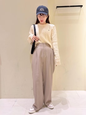 NACHIさん（レディース・155cm）の冬コーディネート