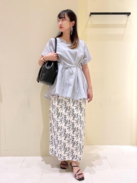 「アイテム（サンダル）」を使った、NACHIさん（レディース・155cm・30代）の夏コーディネート