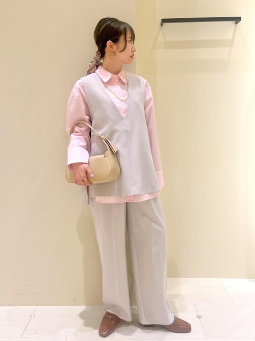 doorzoさま専用 リリーワルツツイルセミワイドパンツ(パンツ)｜AMACA(アマカ)の