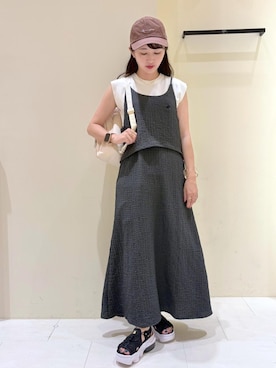 NACHIさん(レディース・155cm)の夏コーディネート