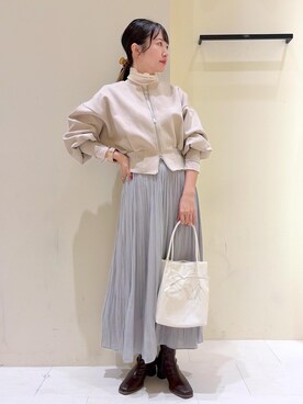 NACHIさん(レディース・155cm)の冬コーディネート