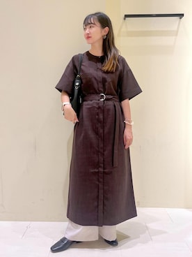 「アイテム（パンツ）」を使った、NACHIさん（レディース・155cm・30代）の秋コーディネート