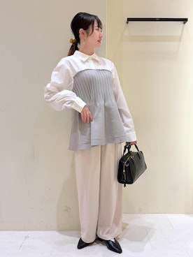 NACHIさん（レディース・155cm）の冬コーディネート