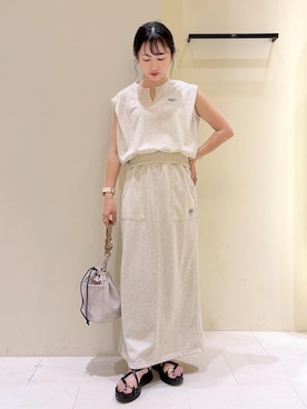 NACHIさん(レディース・155cm)の夏コーディネート