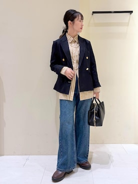 NACHIさん（レディース・155cm）の秋コーディネート