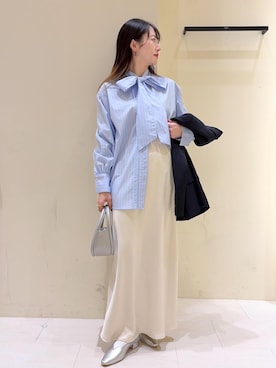 NACHIさん（レディース・155cm）の春コーディネート