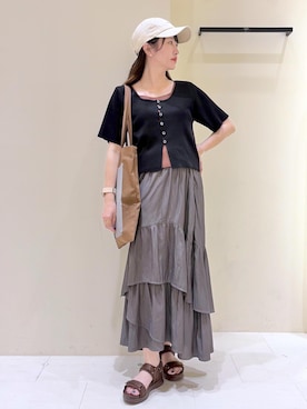 NACHIさん(レディース・155cm)の春コーディネート