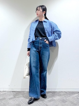 「HARUTA」｜NACHIさん（レディース・155cm）の冬コーディネート