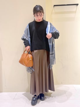 NACHIさん(レディース・155cm)の秋コーディネート