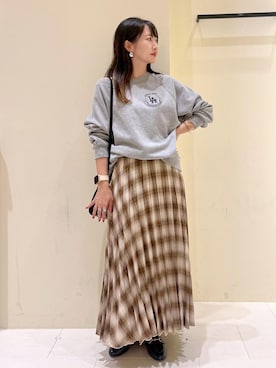 「クールカジュアル」｜NACHIさん（レディース・155cm）の秋コーディネート