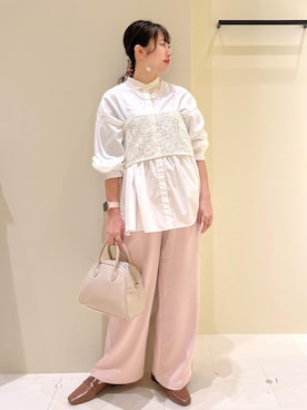 「25SS」｜NACHIさん（レディース・155cm）の春コーディネート