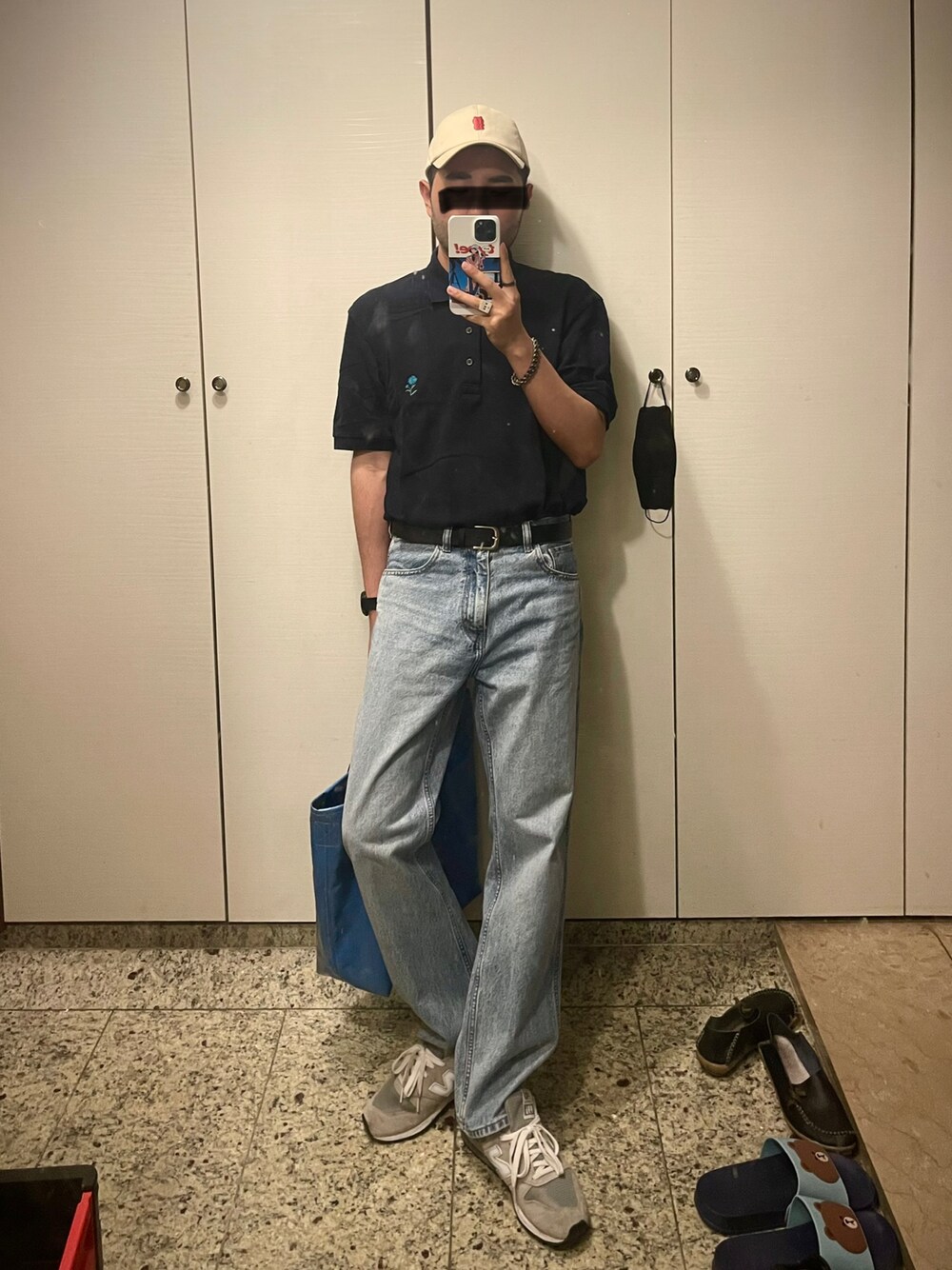 「summer、boy、korea、korea style、出勤コーデ、韓国ファッション」｜「UNIQLOのアイテム（ポロシャツ、その他）」を使った、Kimnerdさん（メンズ・172cm）の夏コーディネートの1枚目の写真