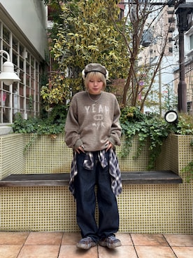 YUIさん（レディース・164cm）の冬コーディネート