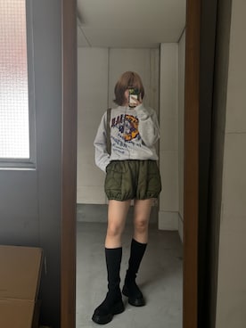 「ロングブーツ」｜YUIさん（レディース・164cm・20代）の秋コーディネート