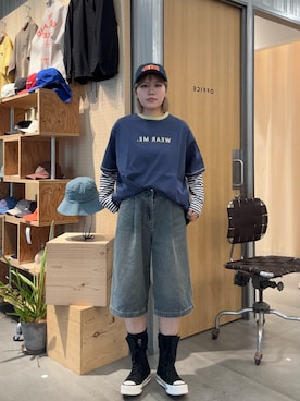 「アウトドア」｜YUIさん（レディース・164cm）の春コーディネート