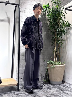 「HARE（ハレ）のアイテム（リング）」を使った、miuraaaさん（メンズ・175cm）の秋コーディネート