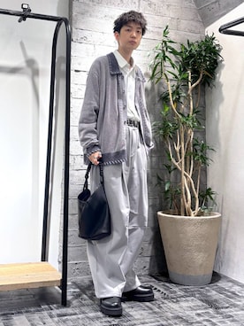 「HARE（ハレ）のアイテム（スウェットパンツ）」を使った、miuraaaさん（メンズ・175cm）の秋コーディネート