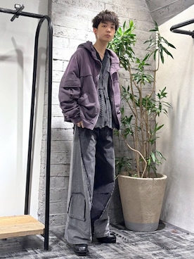 「HARE（ハレ）のアイテム（ブレスレット）」を使った、miuraaaさん（メンズ・175cm）の秋コーディネート