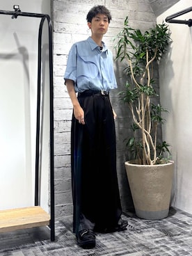 「HARE（ハレ）のアイテム（アクセサリー）」を使った、miuraaaさん（メンズ・175cm）の夏コーディネート
