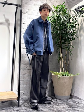 「HARE（ハレ）のアイテム（カーディガン/ボレロ）」を使った、miuraaaさん（メンズ・175cm）の秋コーディネート