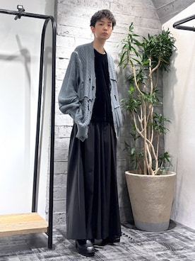 「HARE（ハレ）のアイテム（ブレスレット）」を使った、miuraaaさん（メンズ・175cm）の秋コーディネート