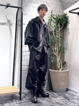 「HARE（ハレ）のアイテム（ブレスレット）」を使った、miuraaaさん（メンズ・175cm）の秋コーディネート