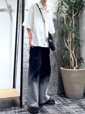 「HARE（ハレ）のアイテム（サンダル）」を使った、miuraaaさん（メンズ・175cm）の夏コーディネート
