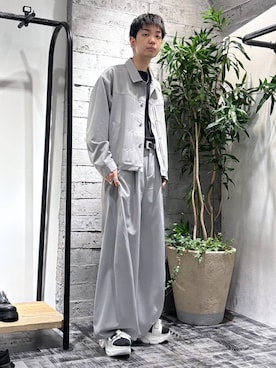 「HARE（ハレ）のアイテム（ブレスレット）」を使った、miuraaaさん（メンズ・175cm）の春コーディネート