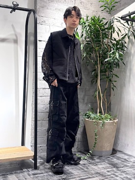 「HARE（ハレ）のアイテム（リング）」を使った、miuraaaさん（メンズ・175cm）の夏コーディネート