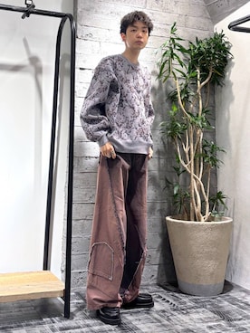 「HARE（ハレ）のアイテム（ブレスレット）」を使った、miuraaaさん（メンズ・175cm）の秋コーディネート