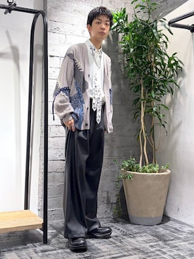 「HARE（ハレ）のアイテム（パンツ）」を使った、miuraaaさん（メンズ・175cm）の夏コーディネート