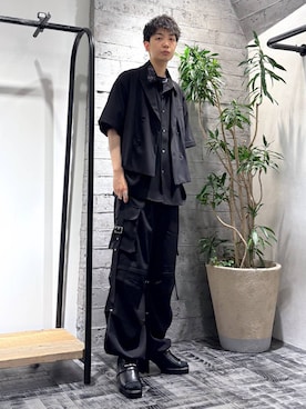 「アイテム（テーラードジャケット）」を使った、miuraaaさん（メンズ・175cm）の夏コーディネート