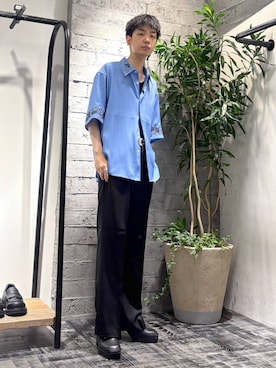 「HARE（ハレ）のアイテム（ブレスレット）」を使った、miuraaaさん（メンズ・175cm）の春コーディネート