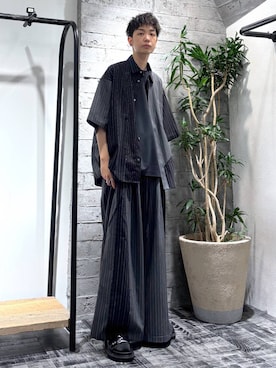 「HARE（ハレ）のアイテム（アクセサリー）」を使った、miuraaaさん（メンズ・175cm）の夏コーディネート