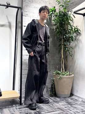 「HARE（ハレ）のアイテム（リング）」を使った、miuraaaさん（メンズ・175cm）の秋コーディネート