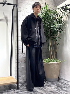 HARE（ハレ）の「メルトンワイドブルゾン(HARE)（ブルゾン）」 - WEAR