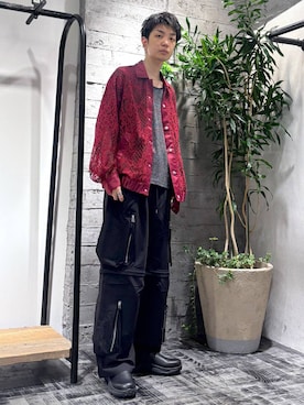 「HARE（ハレ）のアイテム（トップス）」を使った、miuraaaさん（メンズ・175cm）の夏コーディネート
