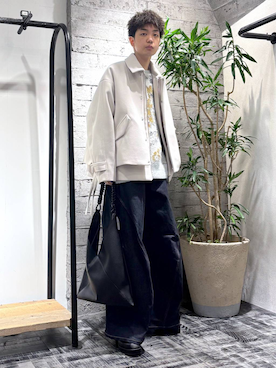 「HARE（ハレ）のアイテム（ブレスレット）」を使った、miuraaaさん（メンズ・175cm）の秋コーディネート