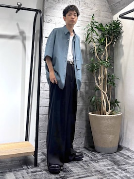 「HARE（ハレ）のアイテム」を使った、miuraaaさん（メンズ・175cm）の夏コーディネート