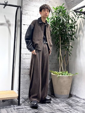 「アイテム（トレンチコート）」を使った、miuraaaさん（メンズ・175cm）の秋コーディネート