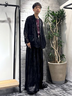 「HARE（ハレ）のアイテム」を使った、miuraaaさん（メンズ・175cm）の夏コーディネート