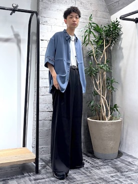 「HARE（ハレ）のアイテム（アクセサリー）」を使った、miuraaaさん（メンズ・175cm）の夏コーディネート