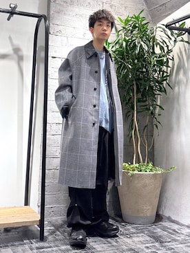 「HARE（ハレ）のアイテム（ブレスレット）」を使った、miuraaaさん（メンズ・175cm）の秋コーディネート