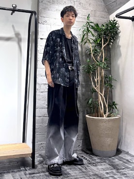 「HARE（ハレ）のアイテム（アクセサリー）」を使った、miuraaaさん（メンズ・175cm）の夏コーディネート
