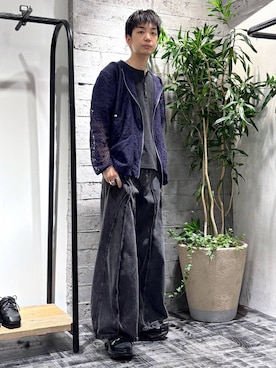 「HARE（ハレ）のアイテム（ブレスレット）」を使った、miuraaaさん（メンズ・175cm）の春コーディネート