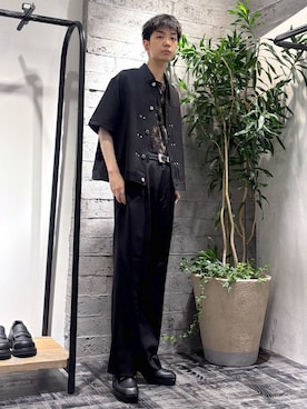 「HARE（ハレ）のアイテム（ブレスレット）」を使った、miuraaaさん（メンズ・175cm）の春コーディネート