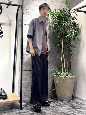 「HARE（ハレ）のアイテム（ブレスレット）」を使った、miuraaaさん（メンズ・175cm）の春コーディネート